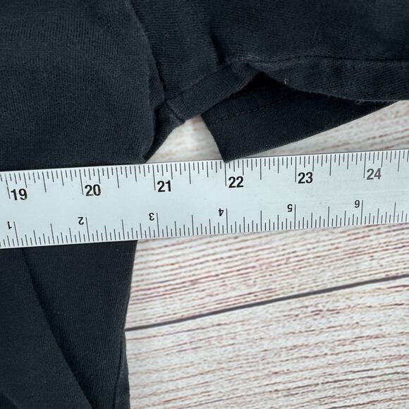 Converse Boba Tea T-Shirt Adult Size Small Oversized Black Embroidered - Picture 7 of 8